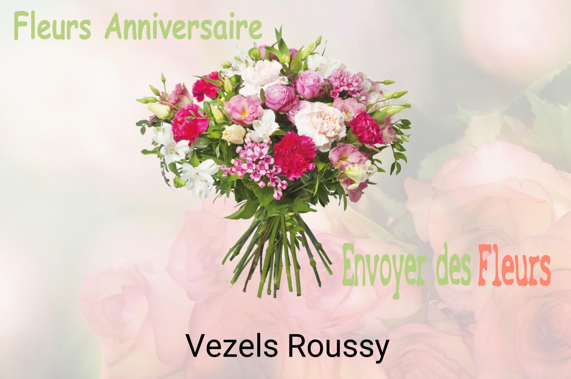 Bouquet de fleurs d’anniversaire livré à Vezels-Roussy